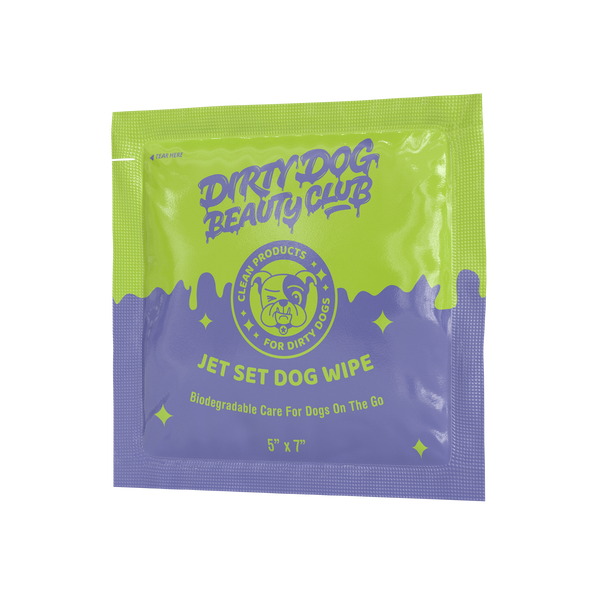 Dirty Dog Beauty Club Jet Set Dog Wipes